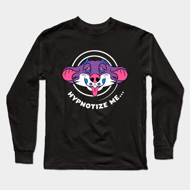 Hypno Rat Long Sleeve T-Shirt by coffeehousedog